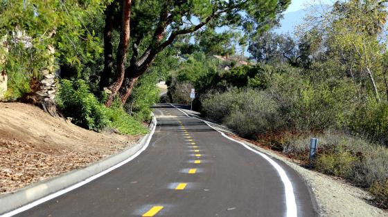 Aliso Creek Trail Slope Image