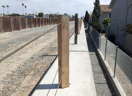 East Garden Grove-Wintersburg Channel Project Fencing