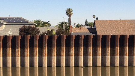 East Garden Grove-Wintersburg Channel Project Sheet Piles