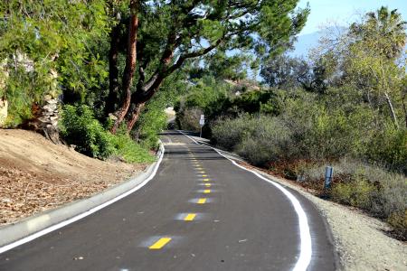 Aliso Creek Trail Slope Image